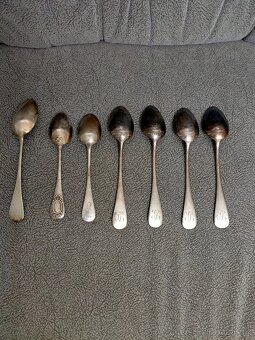 Starožitné lžíce - Alpaka - 2