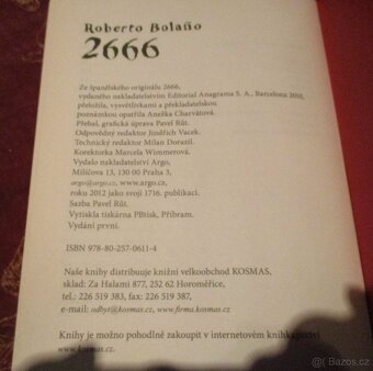 KNIHA ROBERTA BOLANA 2666 - 2