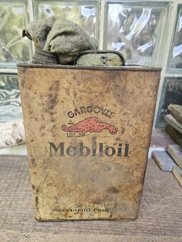 Plechovka Mobiloil - 2