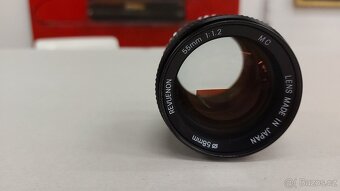 Revuenon MC 55mm f/1.2 + redukce Canon EOS - 2