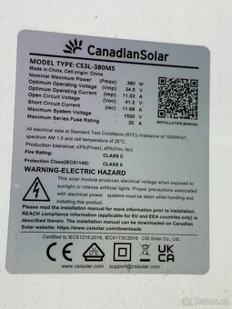 Solární panel Canadian Solar CS3L-380ms - 2