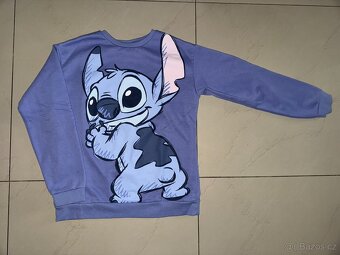 4x Disney mikina (Stitch, Mickey Mouse...) vel.164-170 - 2