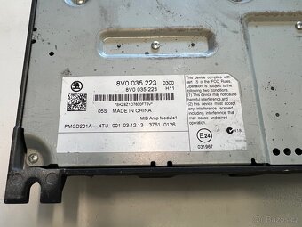 Š. Octavia III - Zesilovač / 8V0035223 - 2