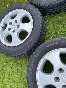 Alu kola 195/60/15, 5/110 ET 49, letni - 2