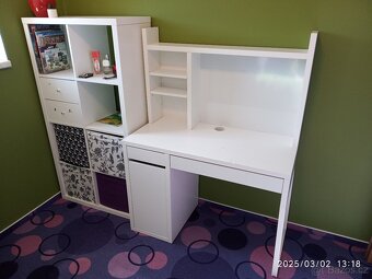 Dětský psací stůl s úložným prostorem IKEA 890Kč - 2
