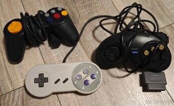 Retro konzole na žluté kazetky - 2