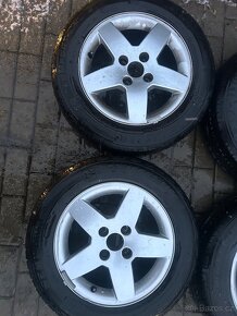 Alu kola Peugeot/Citroen 4x108 + letní pneu - 2