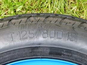 KIA kolo dojezdové 15" T125/80D15 - 2