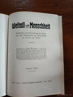 Německé knihy - Vesmír a lidstvo - 2