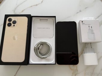 Prodám Apple iPhone 13 Pro Max 128 GB zlatý - 2