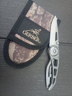 Kapesní nůž Gerber USA + pouzdro CAMO PC: 1.010 Kč - 2