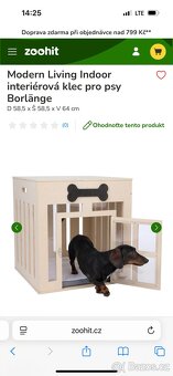 Modern living Interiérová klec/bouda pro psy - 2