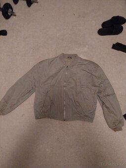Stará Americká vojenská bomber bunda - 2