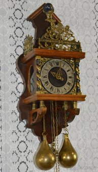 Starožitné Zánské dvouzávažové hodiny - 2