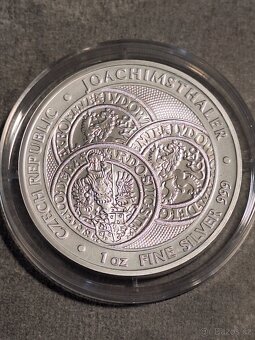 Stříbrná 1oz investiční mince Tolar 2022 - 2