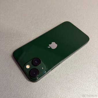 iPhone 13 mini 128GB zelený, pěkný stav, 12 měsíců záruka - 2