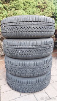 Kola zimní 16", orig. VW, rozteč 5x112mm, pneu 205/60/16 - 2