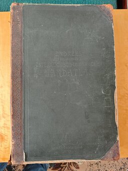 Atlas světa a Rakouska-Uherska z roku 1904 - 2