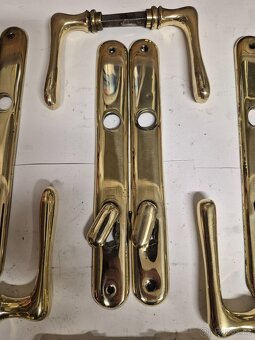 Mosazné kliky a kování - 2