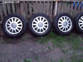 Originál AUDI ALU 15" na letních pneu - 2
