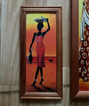 Obrazy s africkými motivy - 2