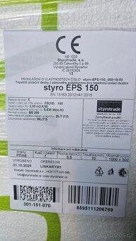 Podlahový polystyren EPS 150 tl. 100mm a 70mm - 2