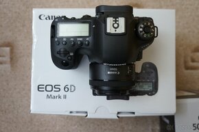 Prodávám Canon EOS 6D Mark II s objektivem EF 50mm f/1.8 STM - 2