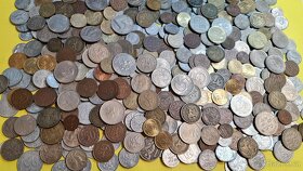 Hromada československých minci - přes 550 Ks č.6 - 2