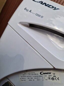 Uzká slim pračka CANDY jen 38cm - 2