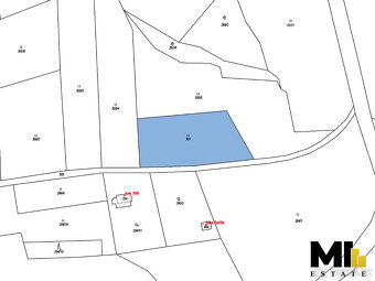 Prodej pozemku travní porost 2285 m2 v obci Roztoky - 2