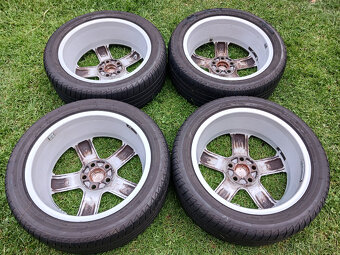 Hliníková kola Ford R17, 5x108, Et 52,5 vč. pneu - 2