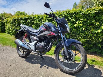 HONDA CB125F - najeto 1.117 km - 2