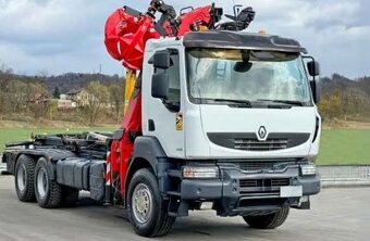 Renault KERAX 460 DXI - 6x4 – Hákový nosič kontejnerů - 2