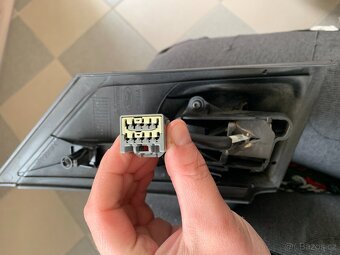 Levé zpětné vnější zrcátko Ford Focus MK2 originál - 2