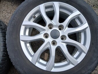 Prodám sadu Alu kol Kia 205/60R16 zimní - 2