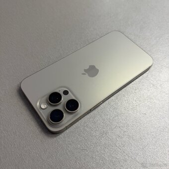 iPhone 15 Pro Max 256GB natural titan, rok záruka - 2