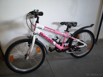 Dívčí dětské růžové kolo IDEAL velikost 20" - 2
