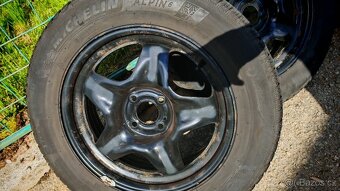 Plechové disky flexwheel s pneu Michelin alpin6 zimné - 2