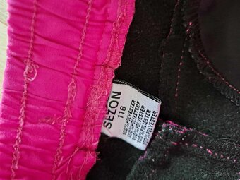 nabízím komplet zimní bunda Lupilu 110/116 a softsh. kalhoty - 2