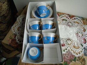 Kávové čajové soupravy 6+6. - 2