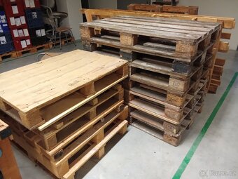 Prodám palety různé ( EURO, 200x100cm, atd.) - 2
