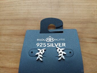 Dámské dívčí holčičí náušnice BB vavřín - zcela nové - SLEVA - 2