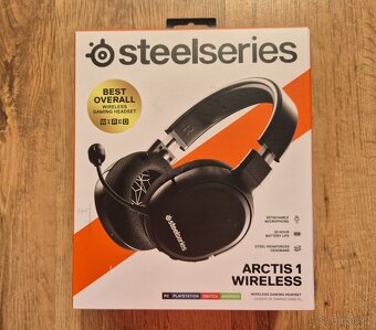 Herní sluchátka SteelSeries Arctis 1 Wireless (bezdr.), nová - 2