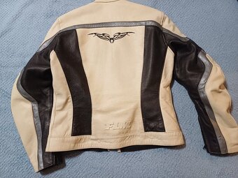 Dámská kožená bunda FML velikost M - 2