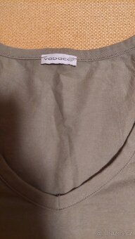 Tričko dámské vel. S khaki - 2