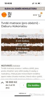 Futon Matrace 160x200cm - 2