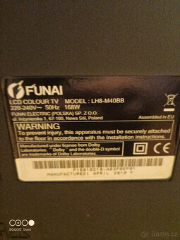 LCD televizor Funai , úhlopříčka 102cm - 2