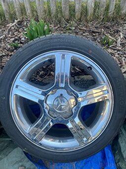 Prodám alu kola chromové - 2