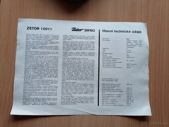 Zetor Crystal leták, prospekt - 2