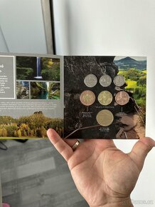 Sada oběžných mincí 2024 Národní parky - České Švýcarsko - 2